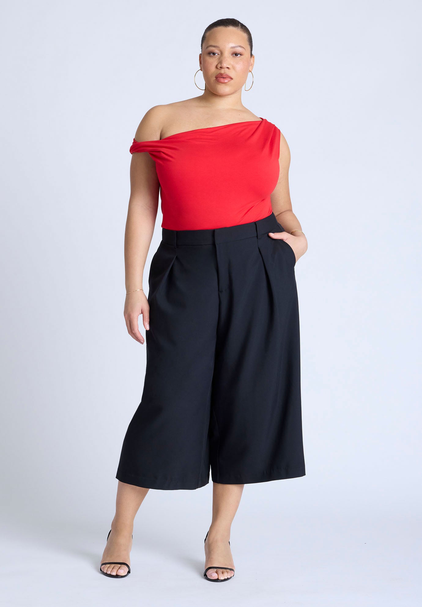 Asym Twist Sleeve Top image number 2