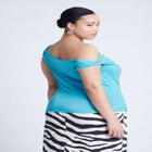 Asym Twist Sleeve Top image number null