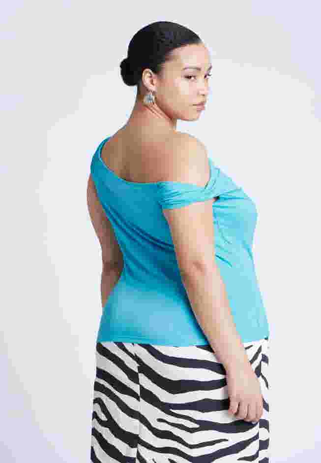 Asym Twist Sleeve Top image number 1