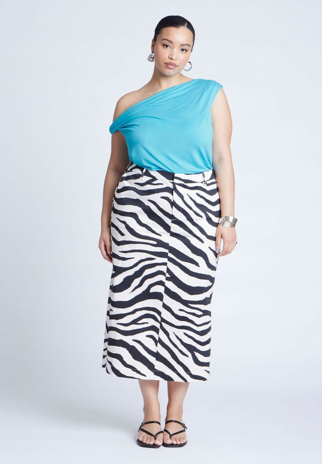 Asym Twist Sleeve Top image number 2