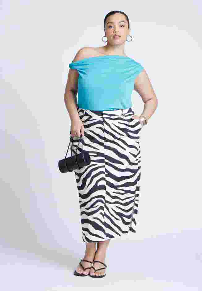 Asym Twist Sleeve Top image number 3