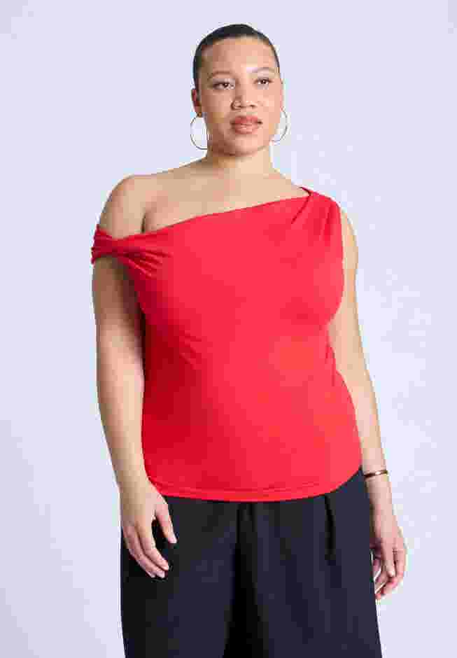 Asym Twist Sleeve Top image number 0