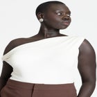 Asym Twist Sleeve Top image number null