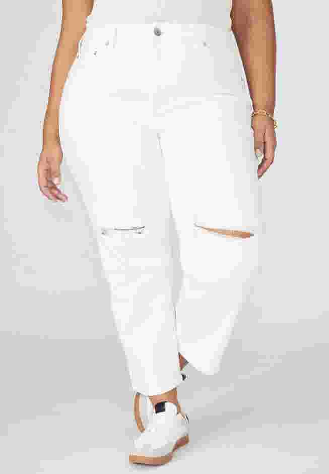 The Naomi Comfort Stretch Straight Leg Jean Crop image number 3
