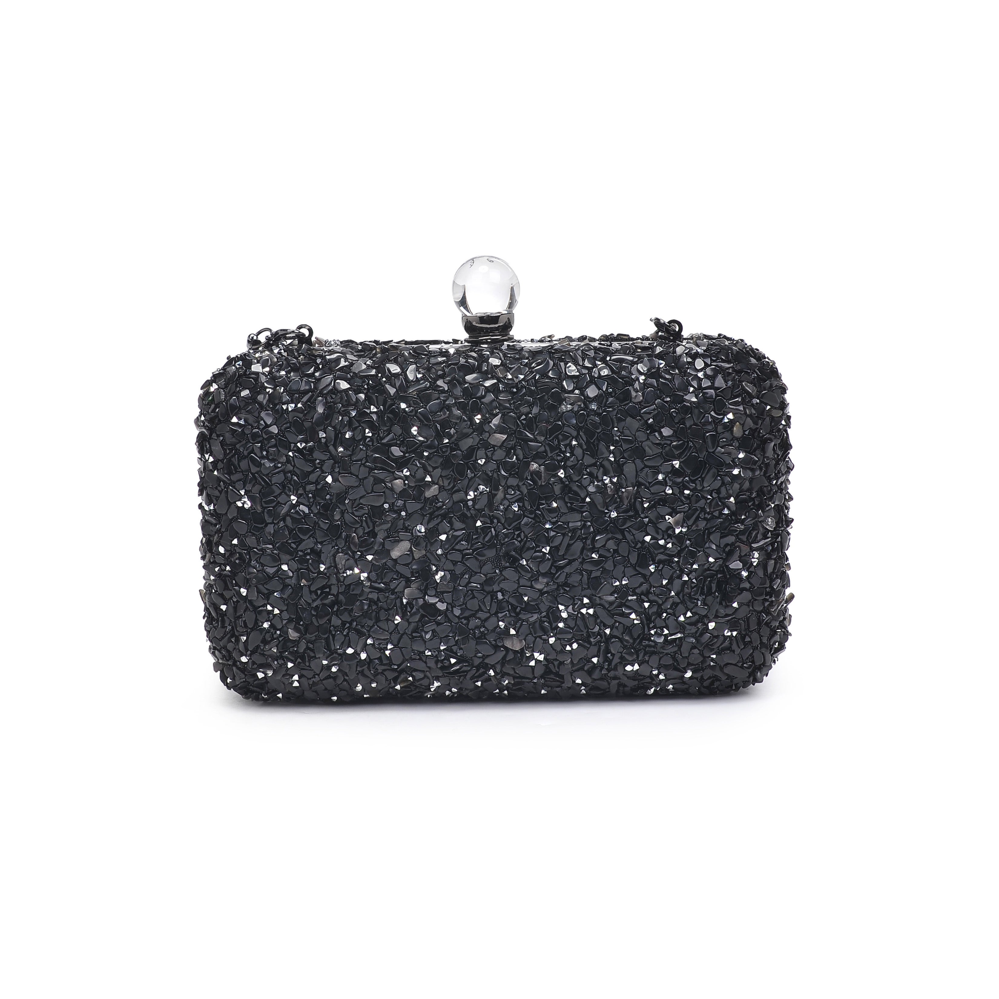 Penelope Bead and Rhinestone Evening Bag image number 2