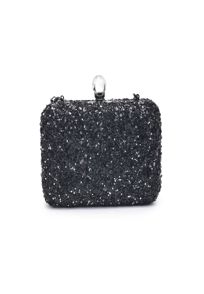 Penelope Bead and Rhinestone Evening Bag image number 2