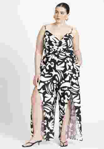 Split Pant Jumpsuit image number 1