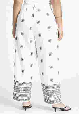 Embroidered Ankle Pant image number 3