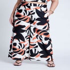Wide Leg Printed Pant image number null
