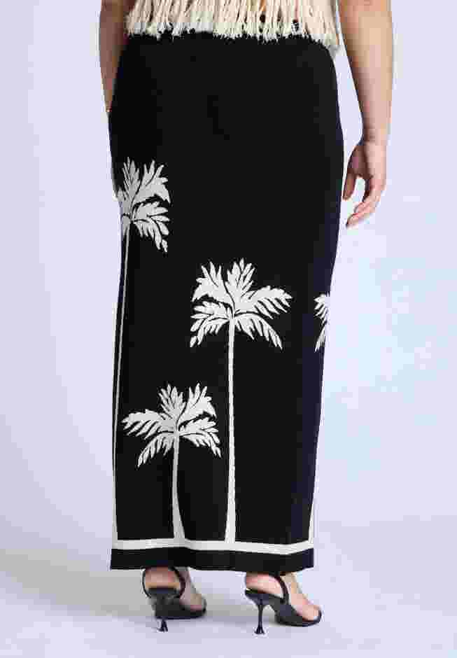 Intarsia Column Skirt image number 3
