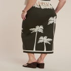 Intarsia Column Skirt image number null