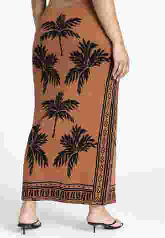 Intarsia Column Skirt image number 3