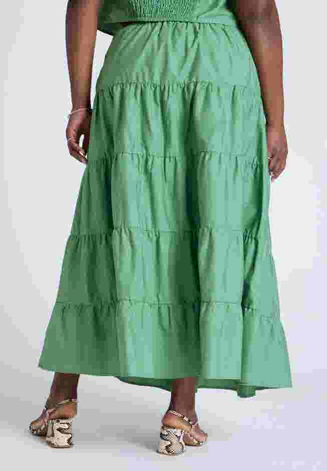Tiered Maxi Skirt image number 1