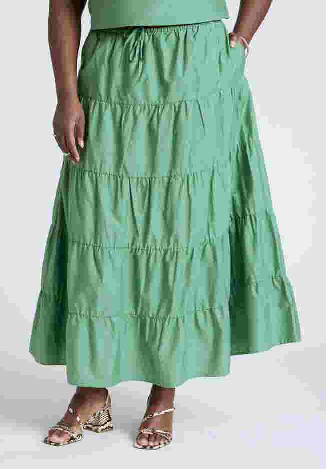 Tiered Maxi Skirt image number 2