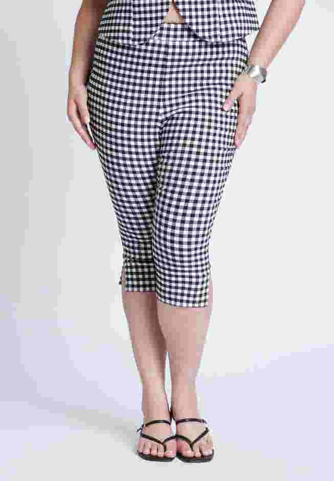 Gingham Capri Legging image number 1