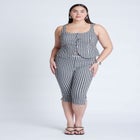 Gingham Capri Legging image number null