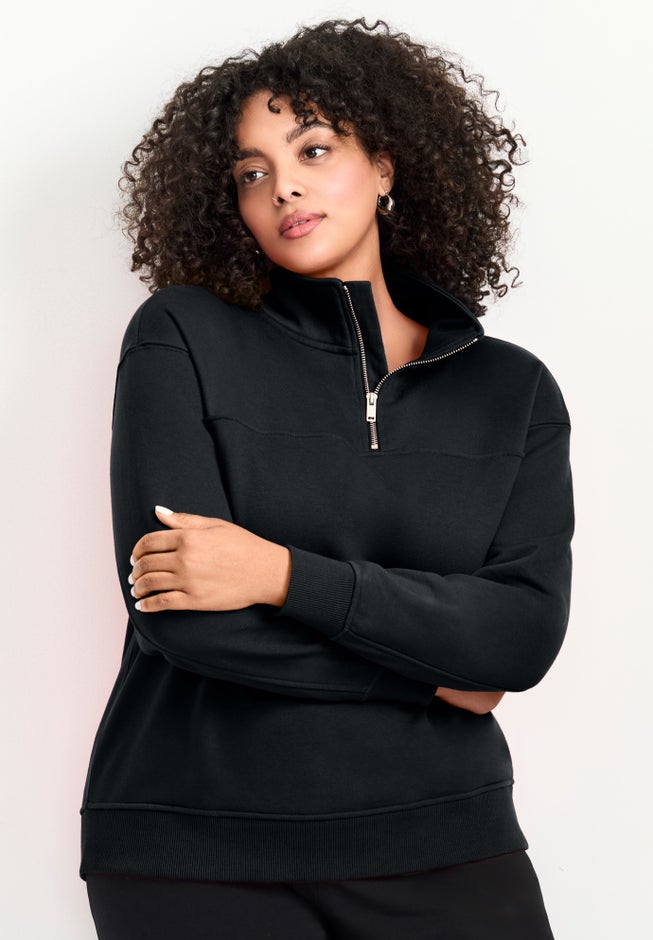 Piper Half-Zip Sweat Top image number 3
