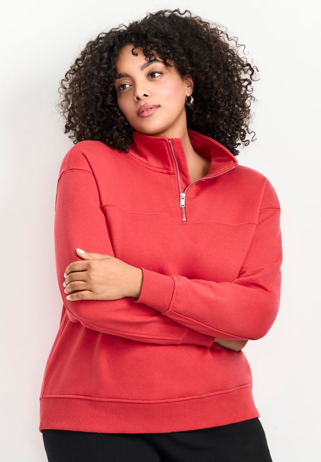Piper Half-Zip Sweat Top image number 4