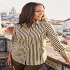 Wrinkle-Free Stretch Poplin Shirt image number null