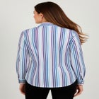 Stretch Poplin Button-Down Shirt image number null