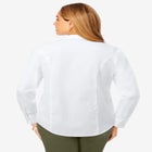 Wrinkle-Free Stretch Poplin Shirt image number null