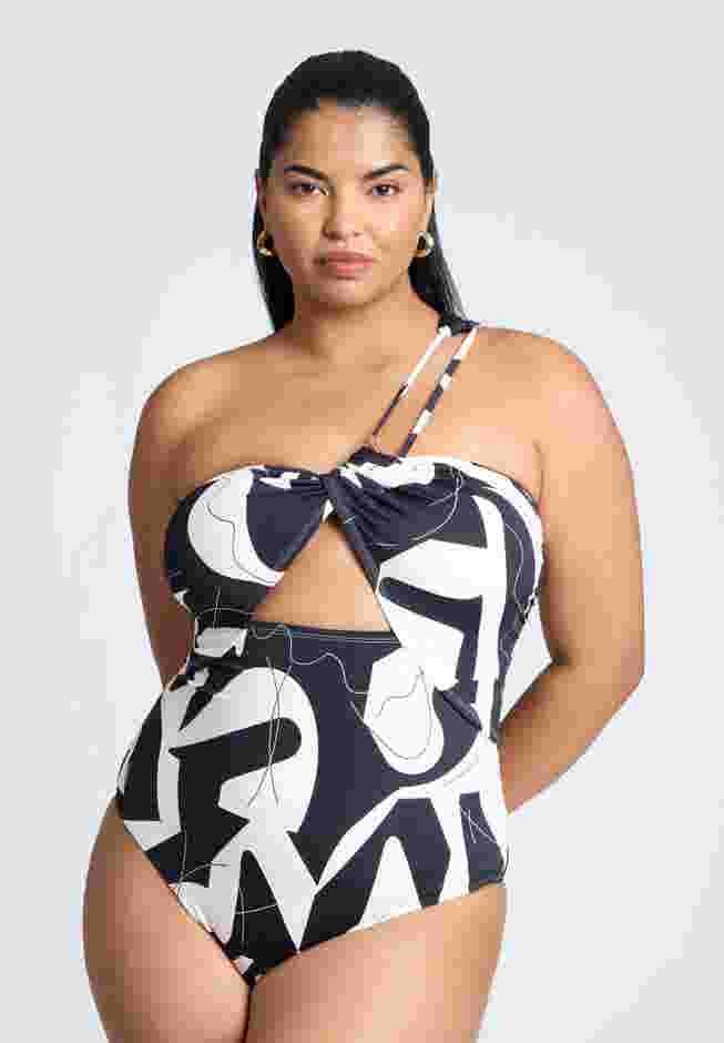String One Shoulder With Front Cut-Out image number 1
