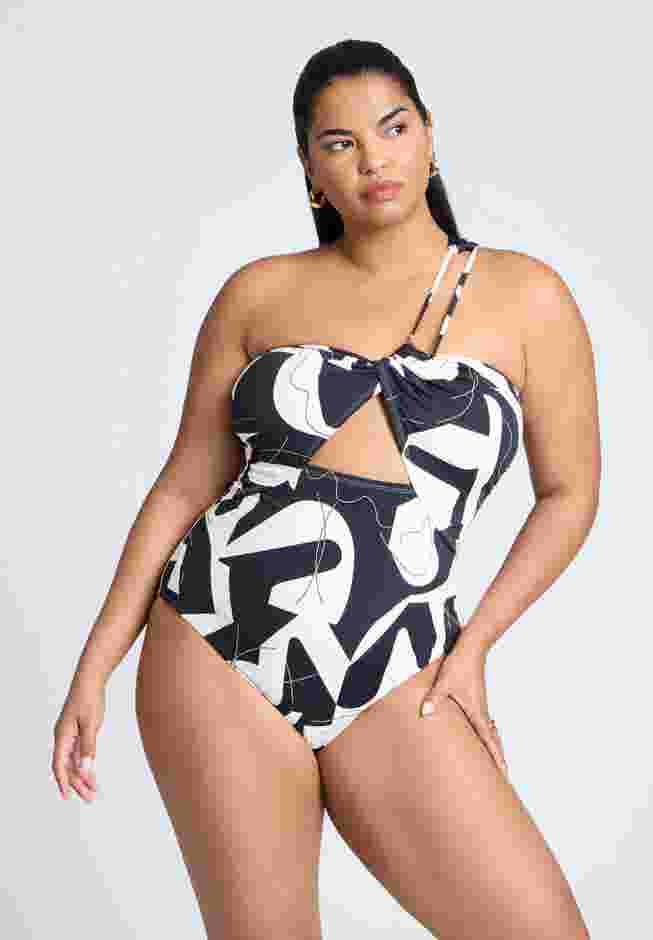 String One Shoulder With Front Cut-Out image number 3