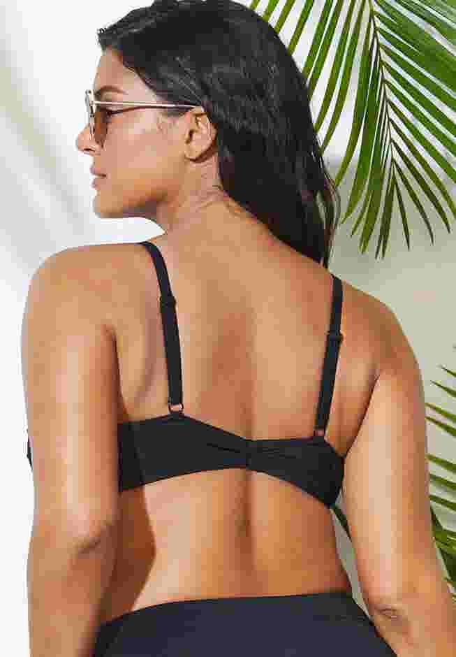 Mentor Tie Front Bikini Top image number 1