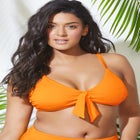 Mentor Tie Front Bikini Top image number null