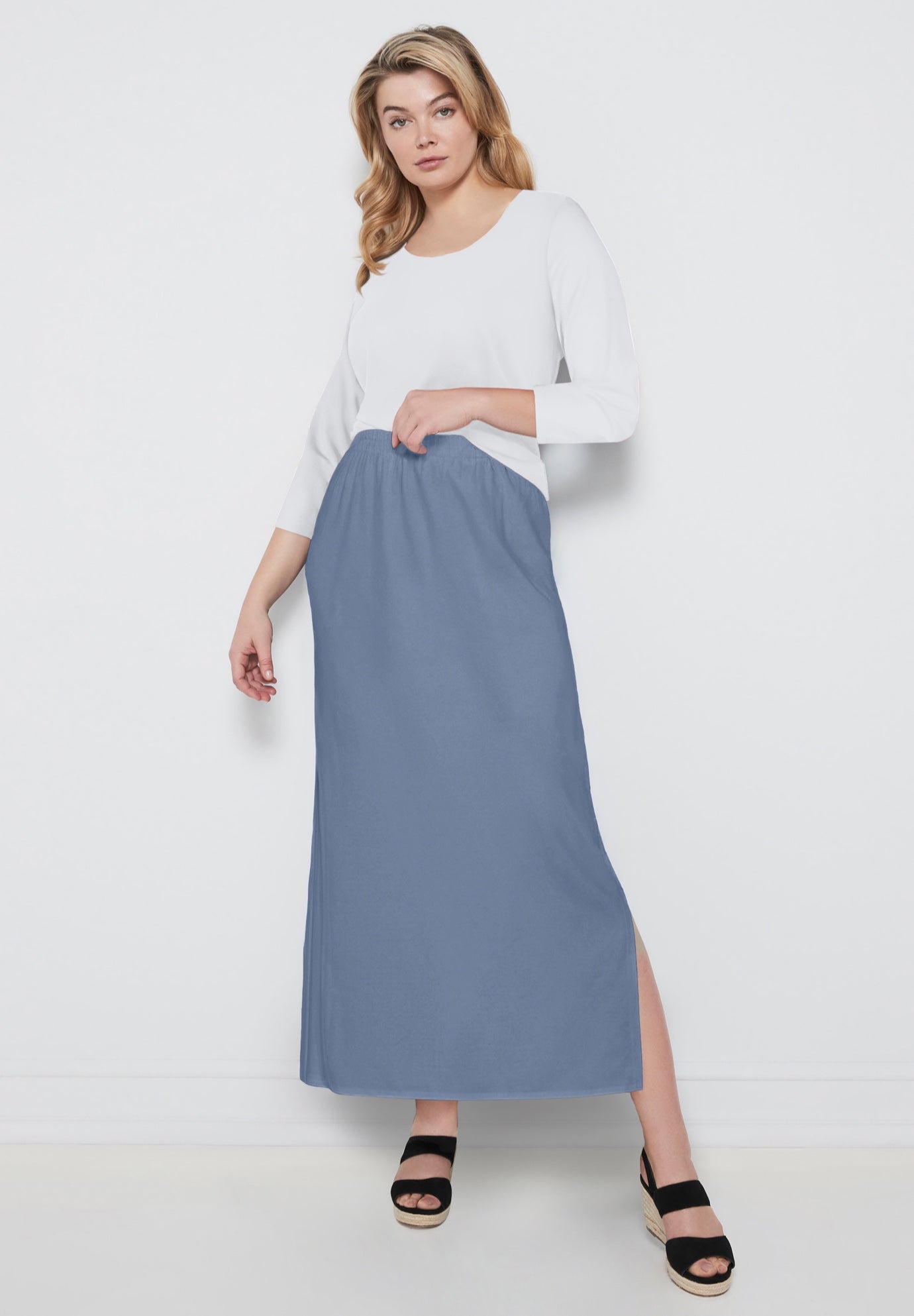 Knit Maxi Skirt image number 0