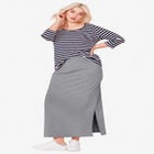 Knit Maxi Skirt image number null