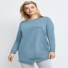 French Terry Love Tunic Sweatshirt image number null