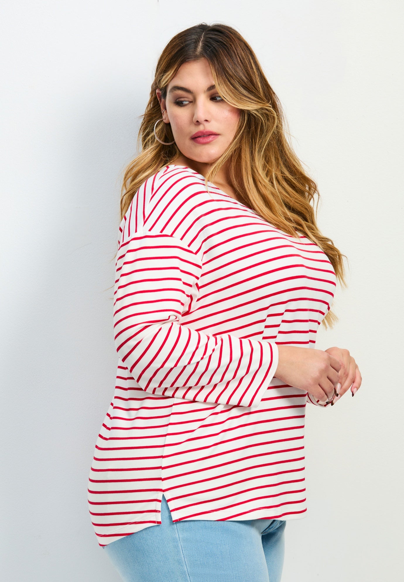 Aimee Stripe Top image number 2