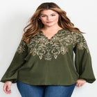 Temptation V-Neck Shirt image number null