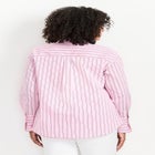 Classic Stripe Boyfriend Shirt image number null
