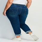 Taliah Denim Jogger image number null