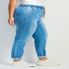 Taliah Denim Jogger image number null