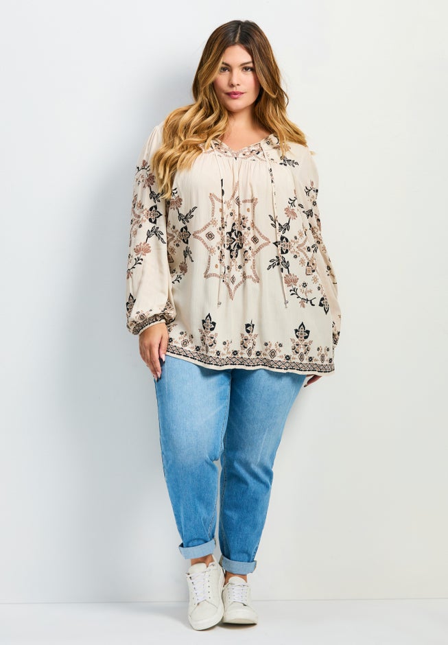 Taliah Denim Jogger image number 4