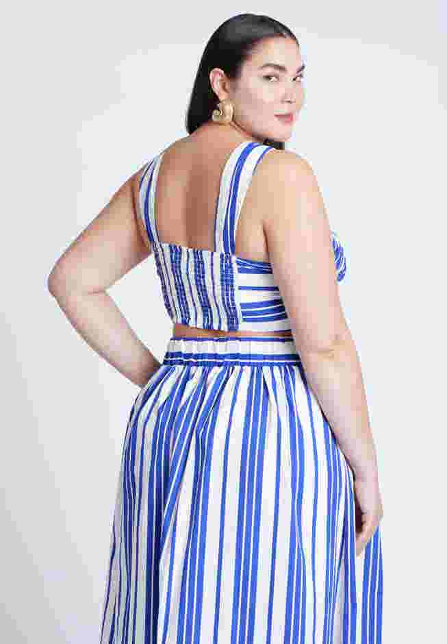 Split Strap Crop Top image number 1
