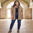 Crochet Long Cardigan image number null