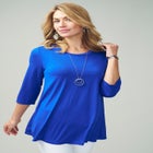 Stretch Knit Swing Tunic image number null