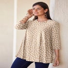 Stretch Knit Swing Tunic image number null