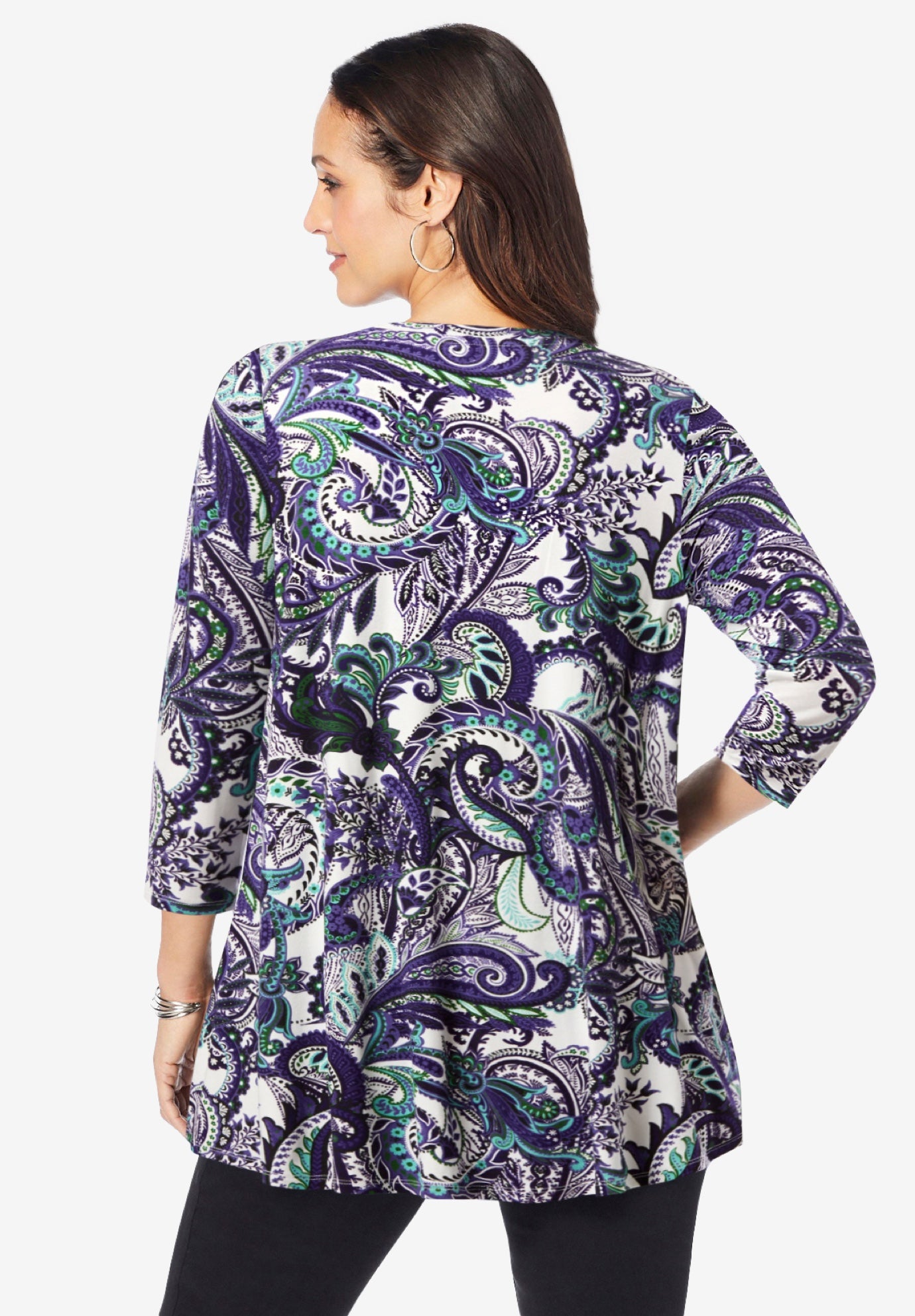 Stretch Knit Swing Tunic image number 2