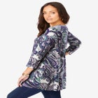 Stretch Knit Swing Tunic image number null