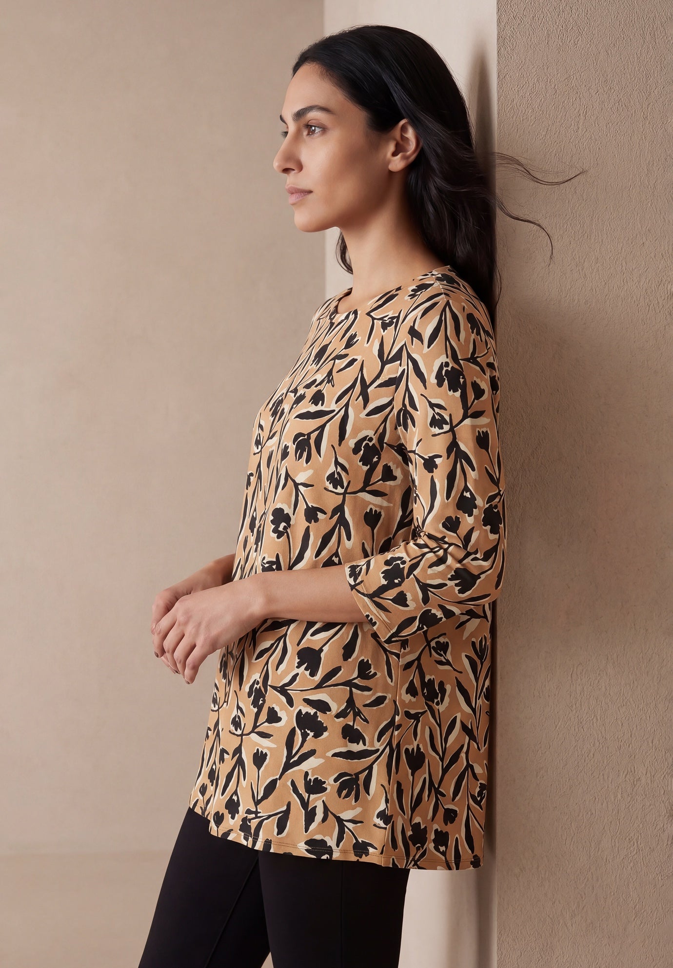 Stretch Knit Swing Tunic image number 2