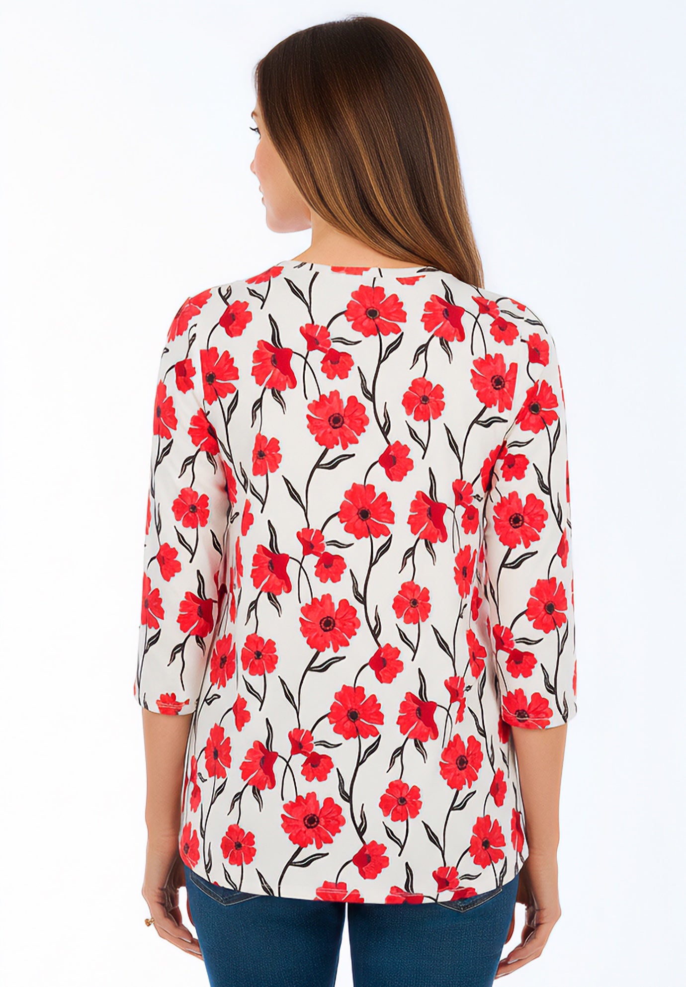 Stretch Knit Swing Tunic image number 1