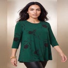 Stretch Knit Swing Tunic image number 1