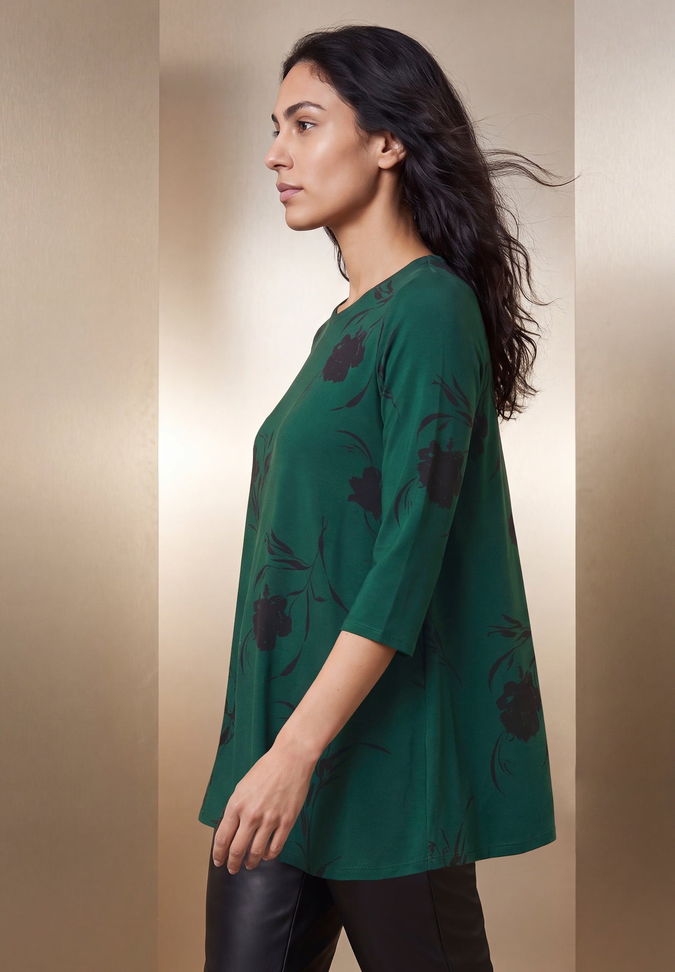 Stretch Knit Swing Tunic image number 2