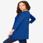 Stretch Knit Swing Tunic image number null