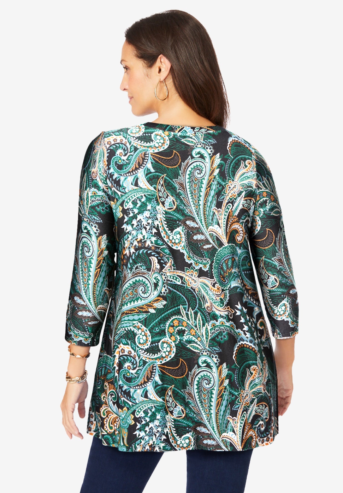 Stretch Knit Swing Tunic image number 2